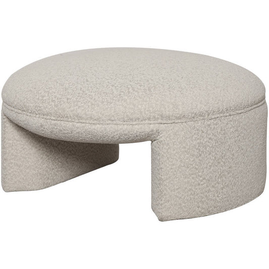 Kellymarie Beige Ottoman-0